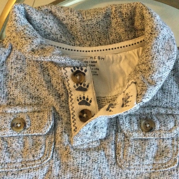CHILDREN'S - JOE FRESH GREY SWEATER - Picture 5 of 7